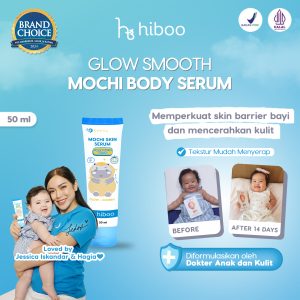 Hiboo Mochi Glow Body Serum with Japanese White Tomato - 50 ml